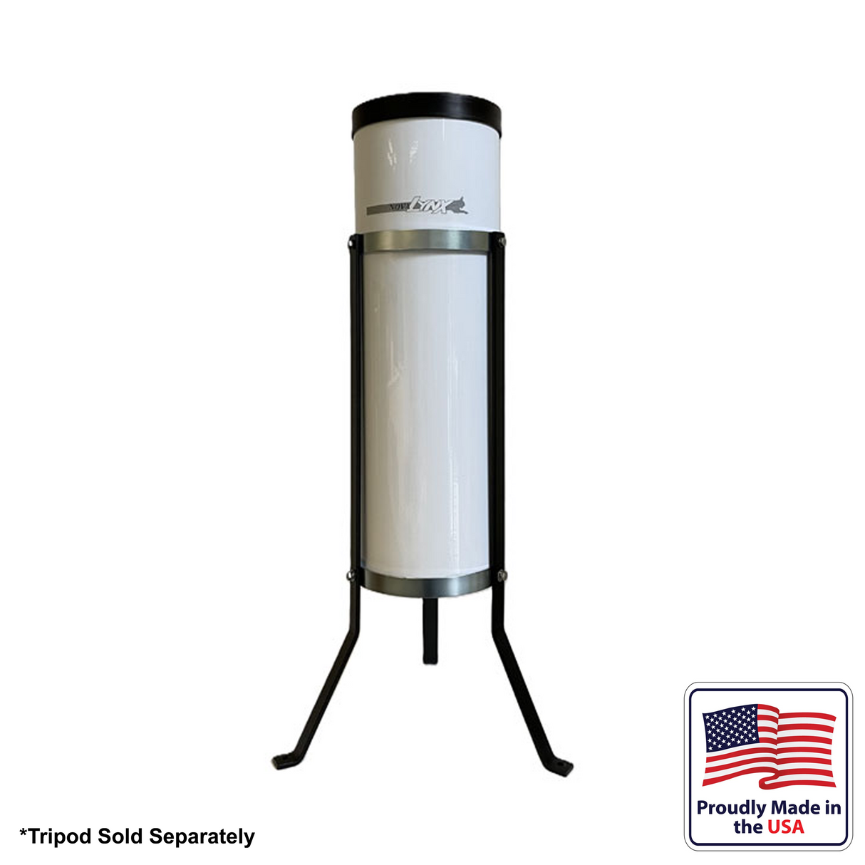 NovaLynx 260-2510 Standard Rain and Snow Gauge + Tripod Bundle