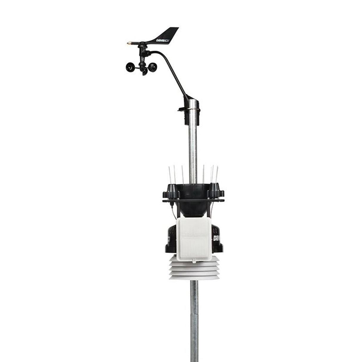 Davis 6327C Vantage Pro2 Plus Cabled Weather Station with UV & Solar Radiation Sensors