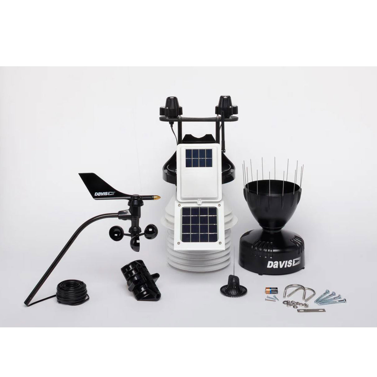 Davis 6328 Vantage Pro2 Plus Wireless Weather Station with UV & Solar Sensors, 24hr Fan Aspirated Radiation Shield