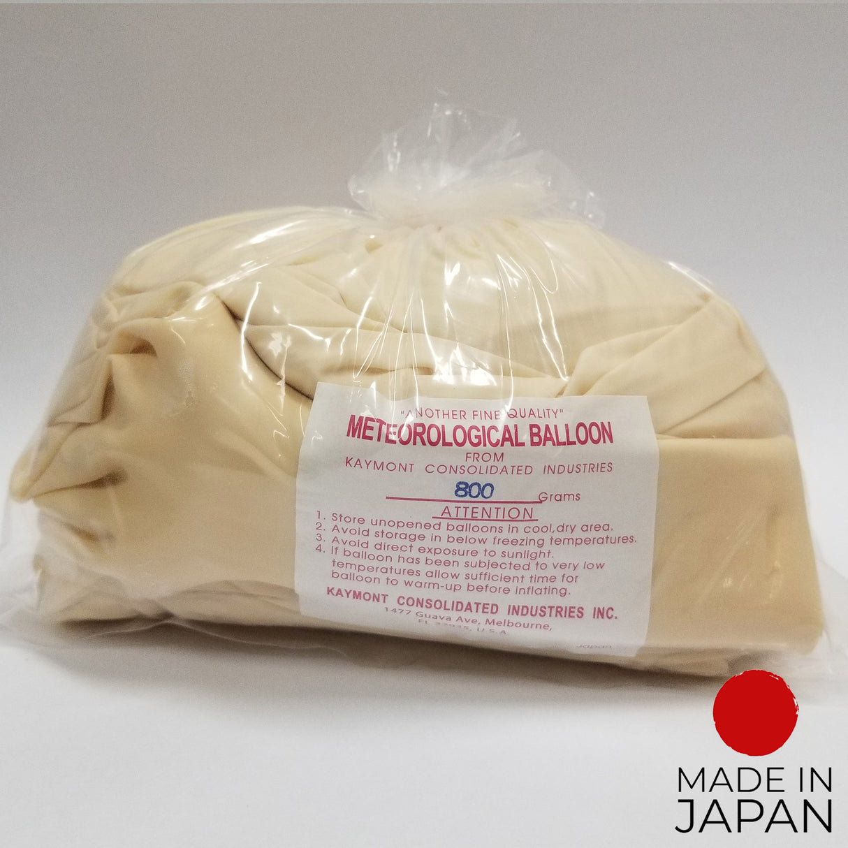Kaymont HAB-800 800g Natural Latex Weather Balloon