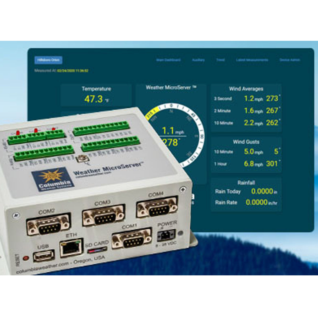 CWS Weather MicroServer 9590