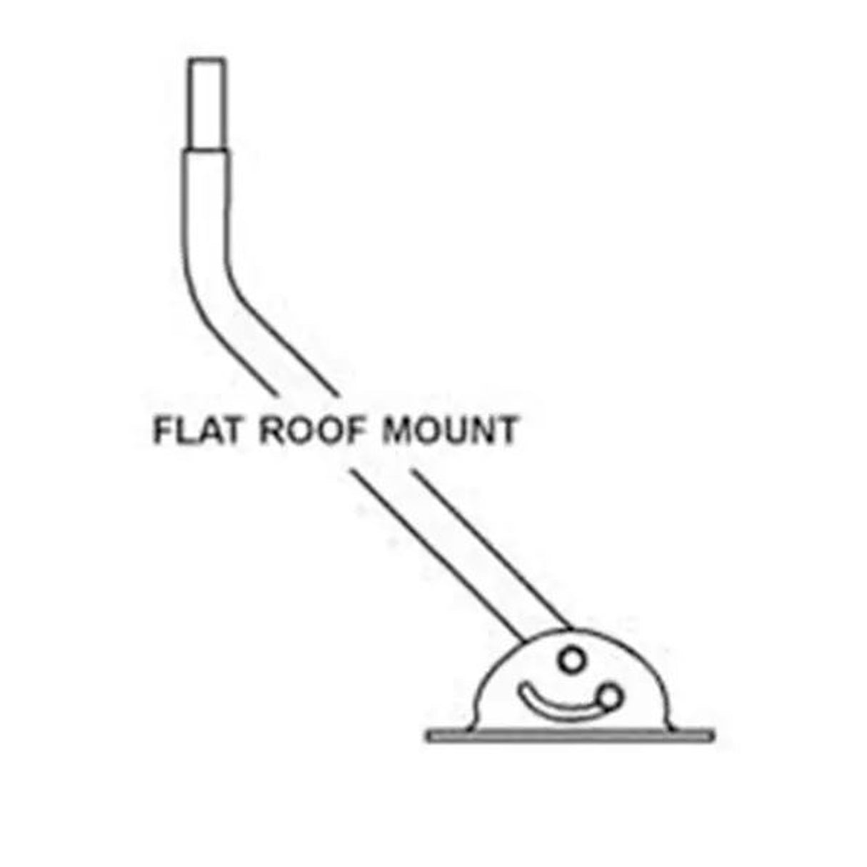 RainWise Mono Mount for MK-III & KestrelMet 6000