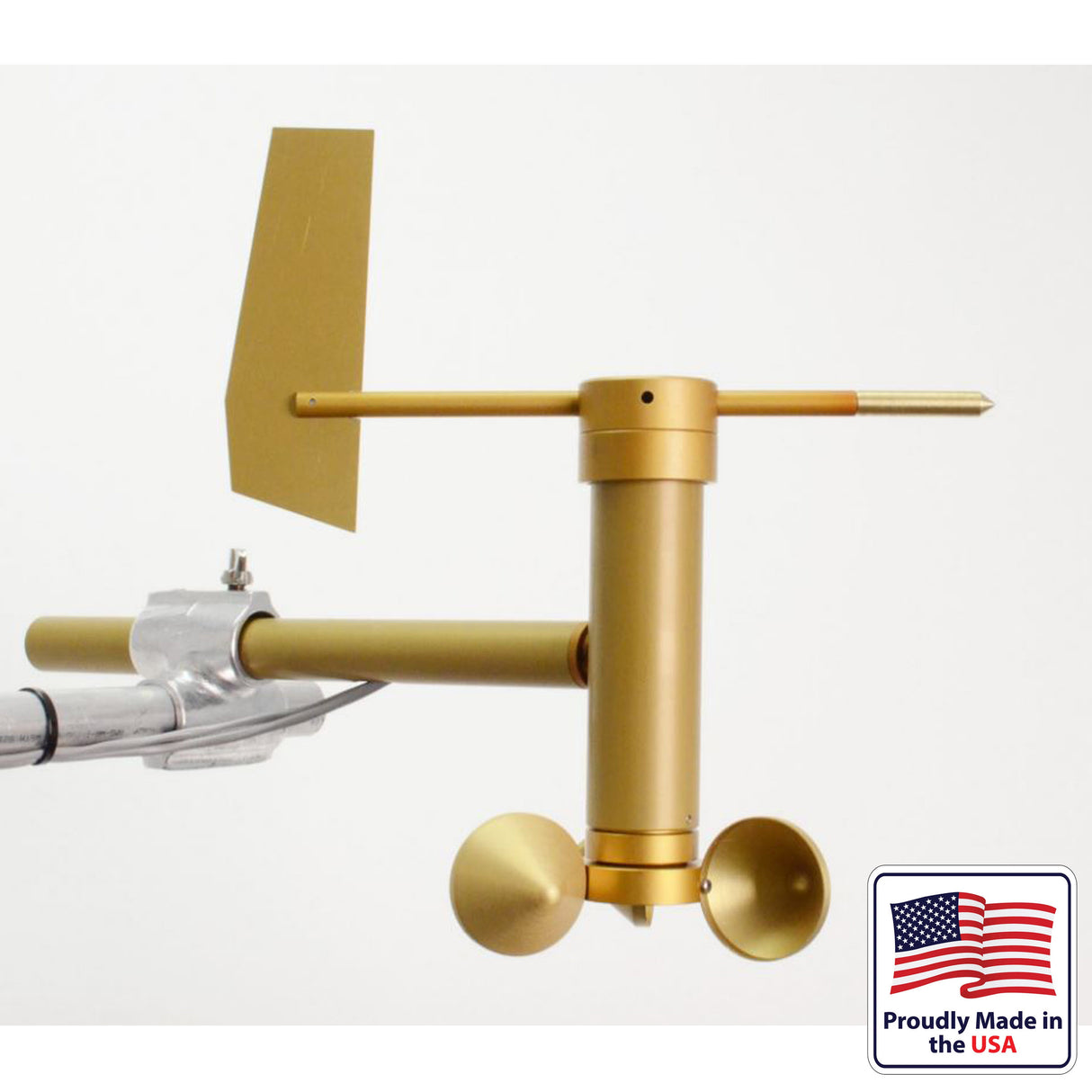 Texas Electronics TDV-4 Wind Speed & Direction Light Duty Sensor, Raw Signal