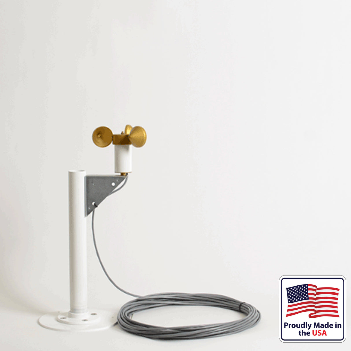 Texas Electronics TV-4 Wind Speed Sensor, Light Duty, AC Output