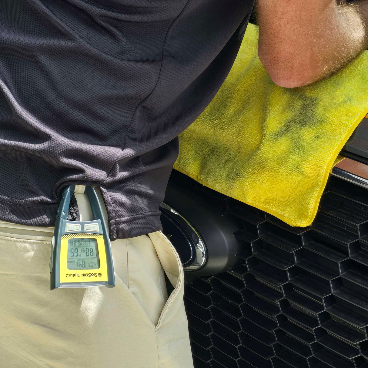 SkyScan Ti-Plus 2 Heat Index Clip-On Weather Station & Alarm