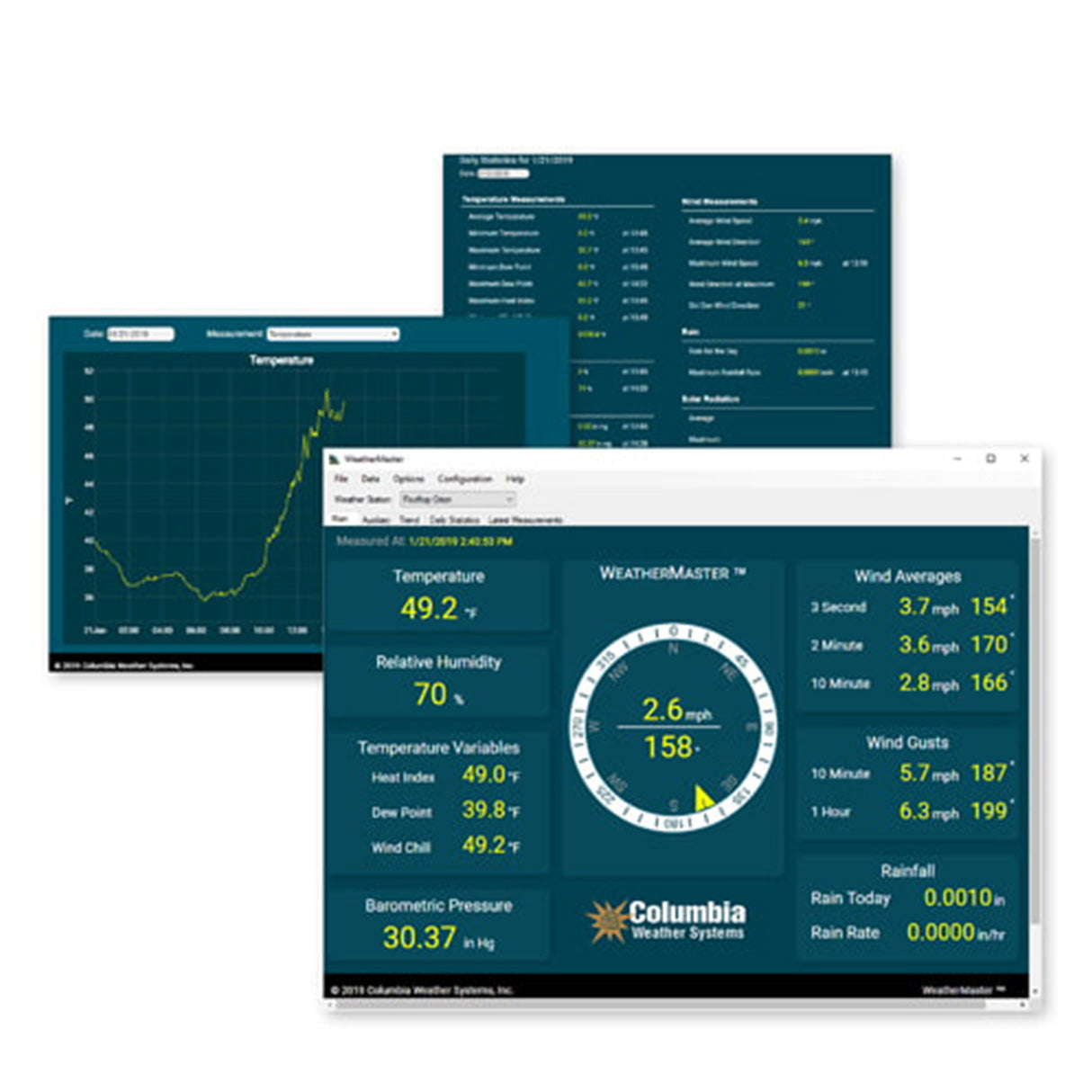 CWS WeatherMaster Software for Windows Operating System 8290