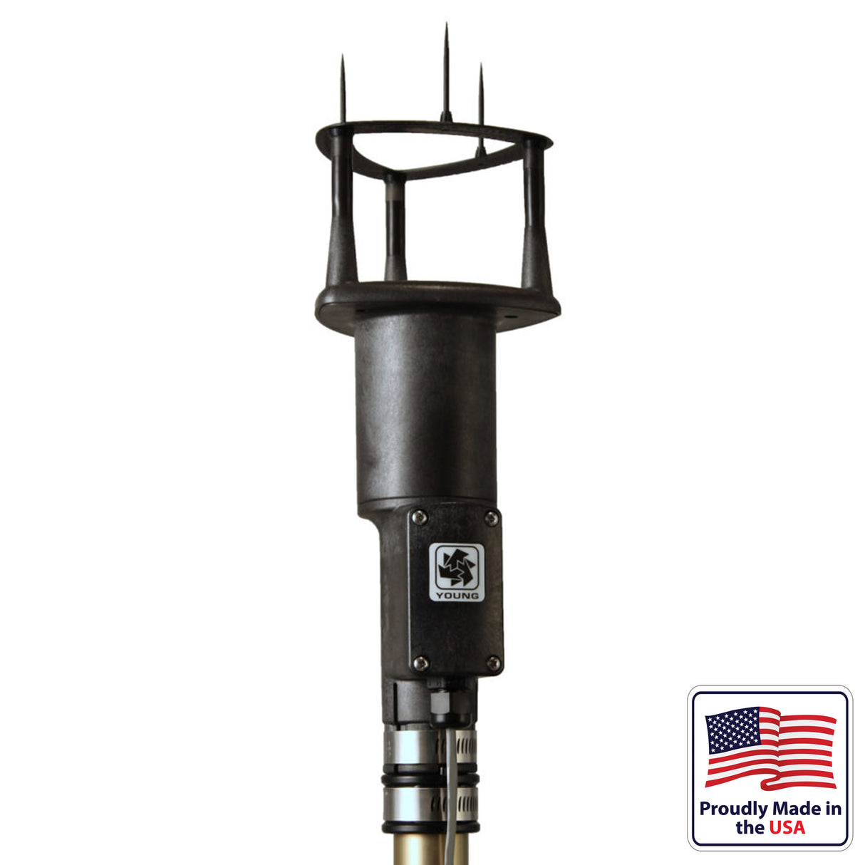 R.M. Young 86106 Marine Ultrasonic Anemometer, Serial and Analog Output