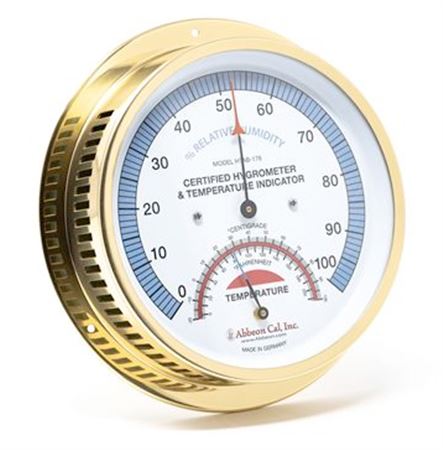 Abbeon Fischer HTAB-176 Certified Temperature and Humidity Indicator