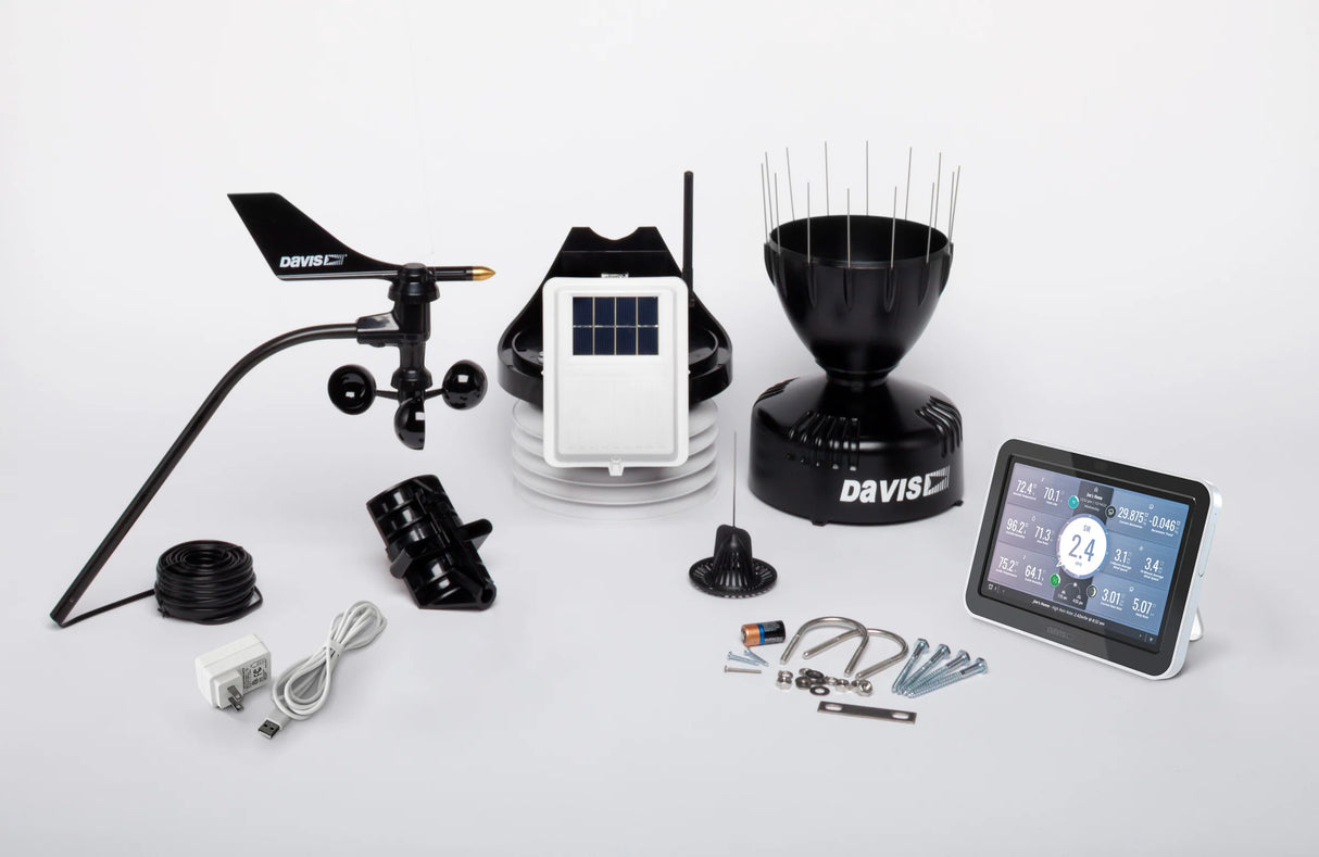 Davis 6252 Vantage Pro2 Wireless Weather Station w/ Standard Radiation Shield & WeatherLink Console