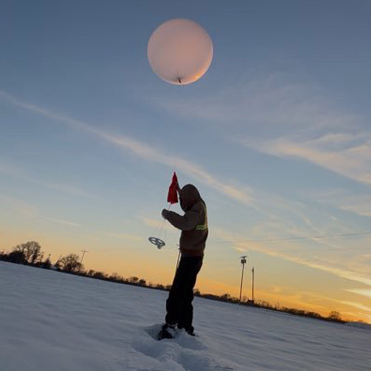Kaymont HAB-100 100g Natural Latex PIBAL Weather Balloon