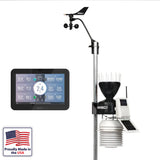 Davis 6253 Vantage Pro2 Wireless Weather Station with 24-Hour Fan-Aspirated Radiation Shield and WeatherLink Console