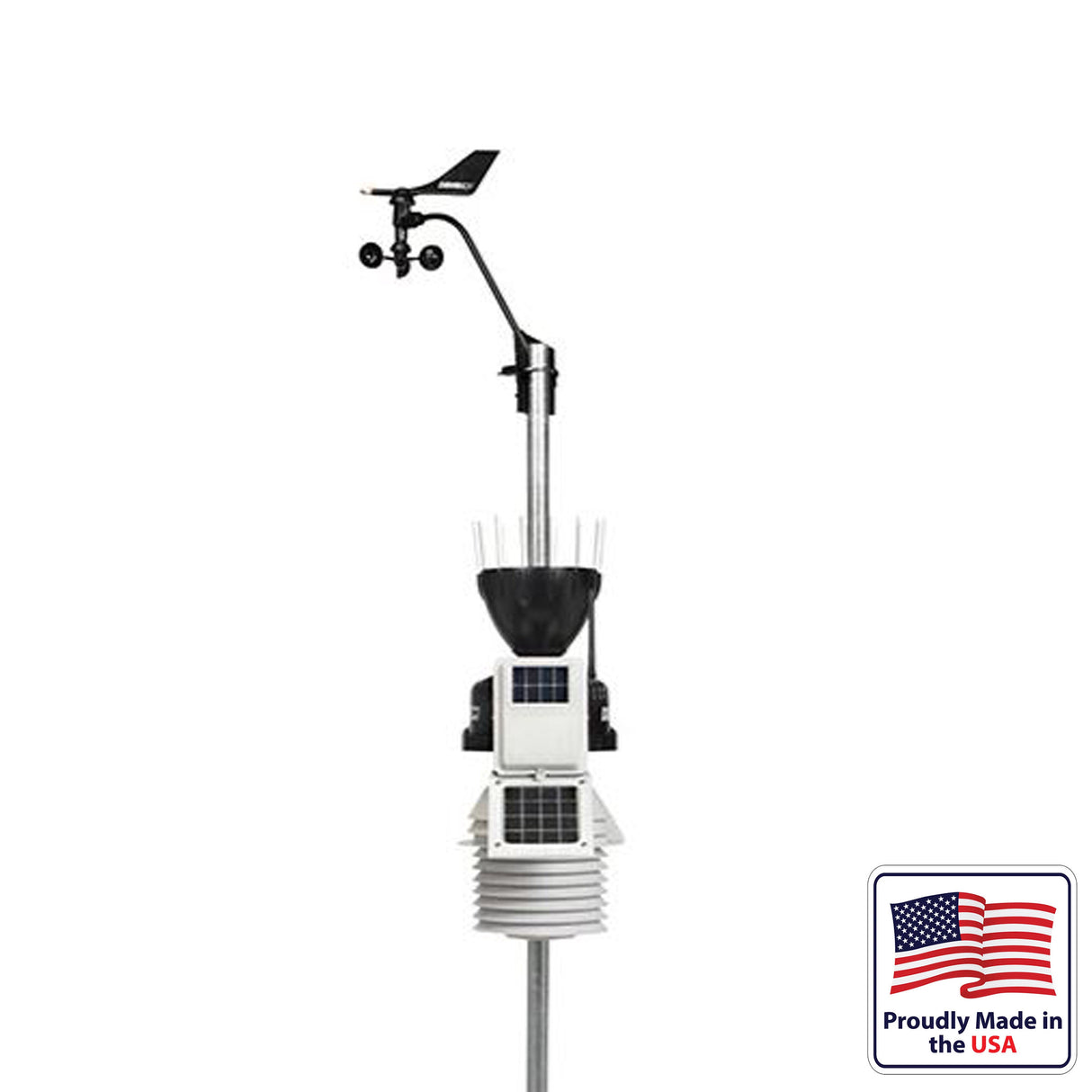 Davis 6323 Vantage Pro2 Wireless Weather Station with 24-Hr Fan Aspirated Radiation Shield