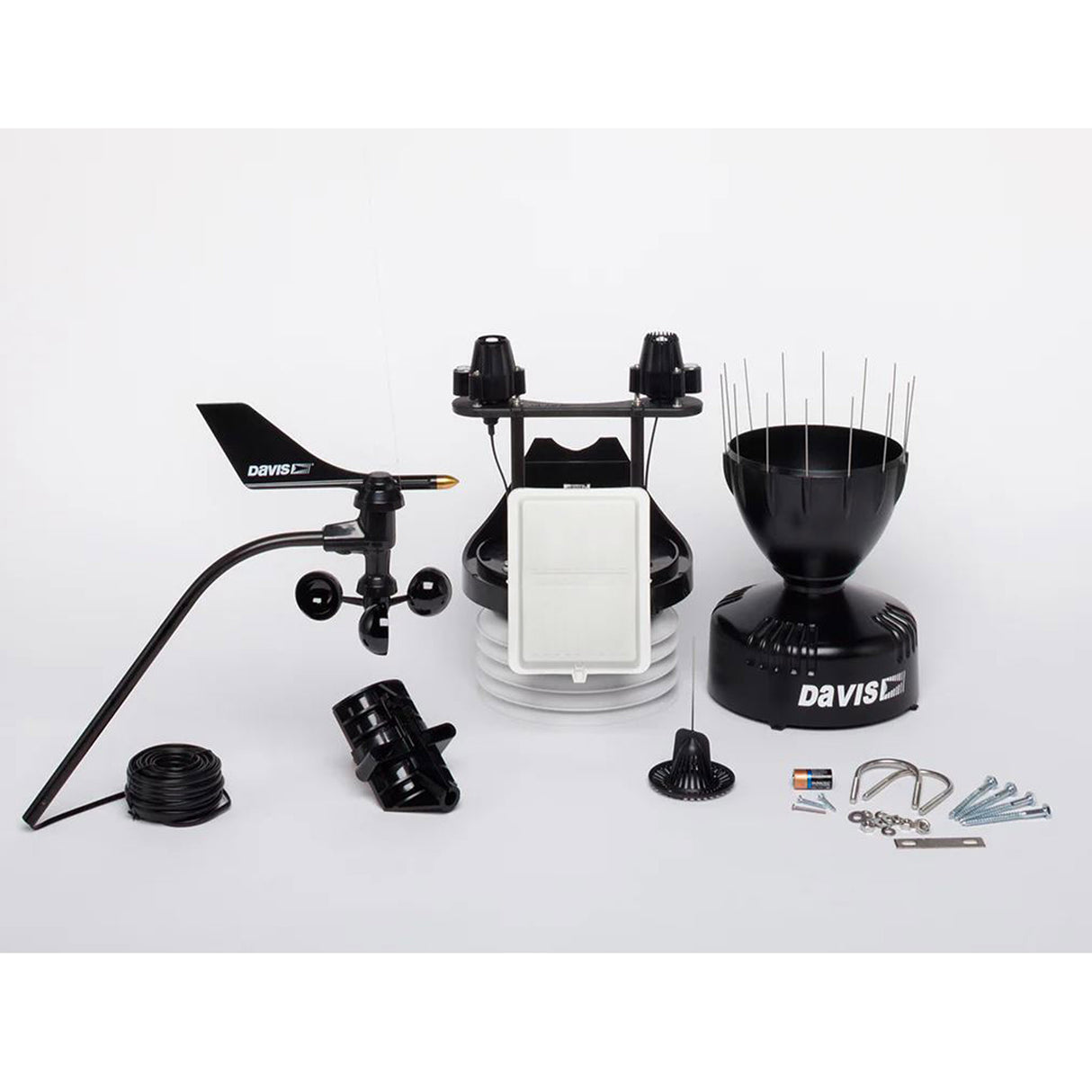 Davis 6327C Vantage Pro2 Plus Cabled Weather Station with UV & Solar Radiation Sensors