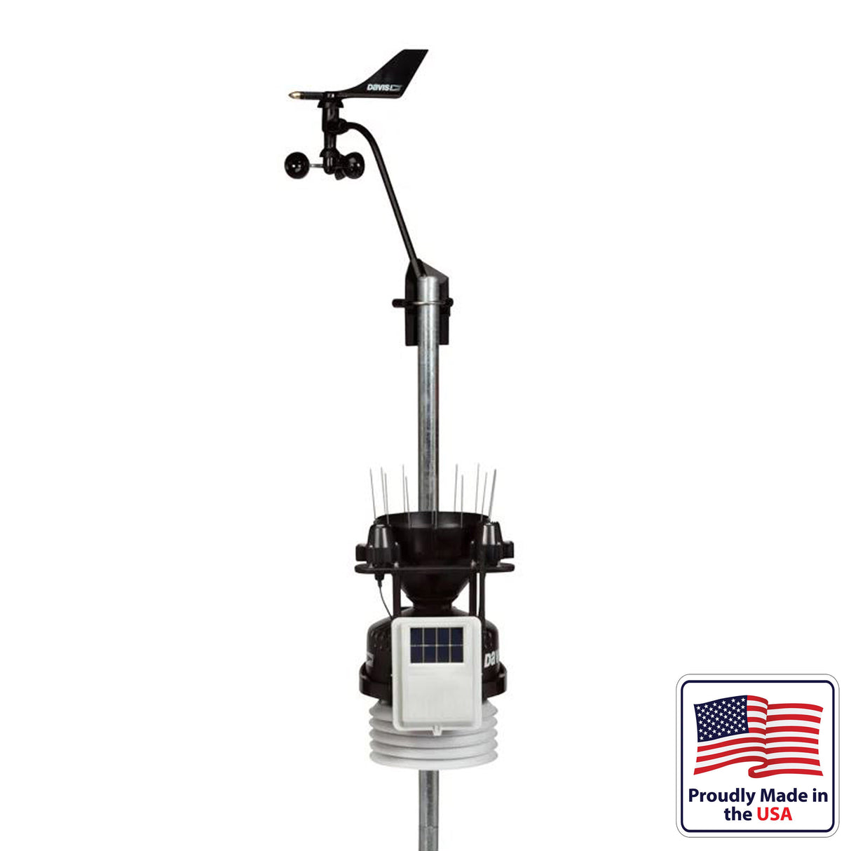 Davis 6327 Vantage Pro2 Plus Wireless Weather Station with UV & Solar Radiation Sensors