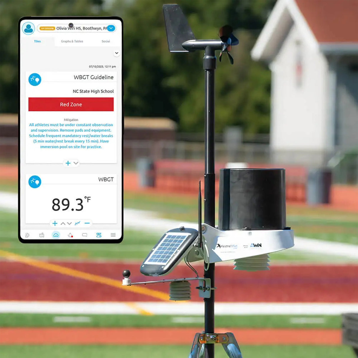 KestrelMet 6400 WBGT Heat Stress Weather Station