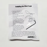 Davis 7905L Anemometer Wind Cups for Vantage Pro2, Monitor II & Wizard III