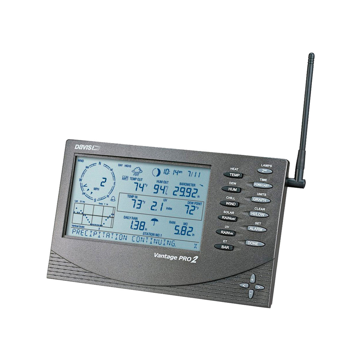 Davis 6312 Wireless Vantage Pro 2 Console (Discontinued)