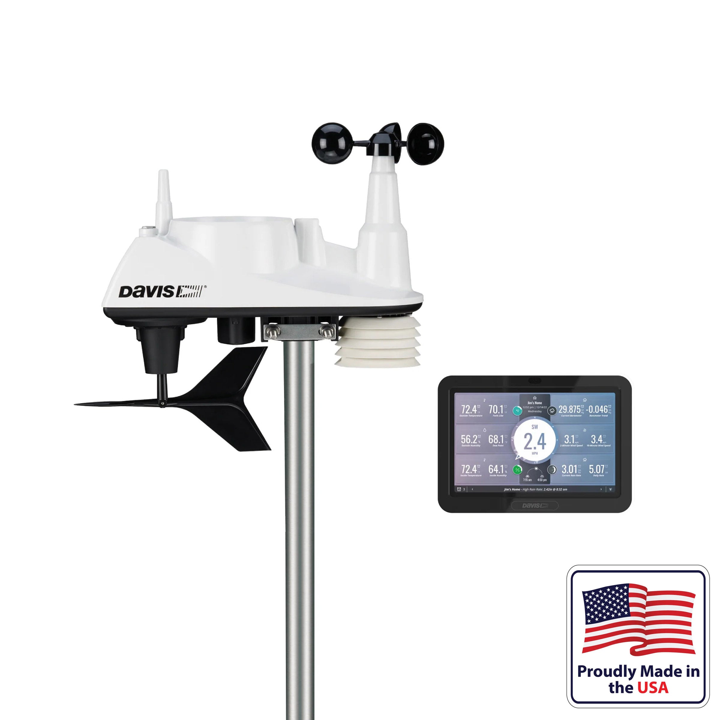 その他 WeatherBeacon2 Davis 6242 Vantage Vue Wireless Weather Station w/ WeatherLink