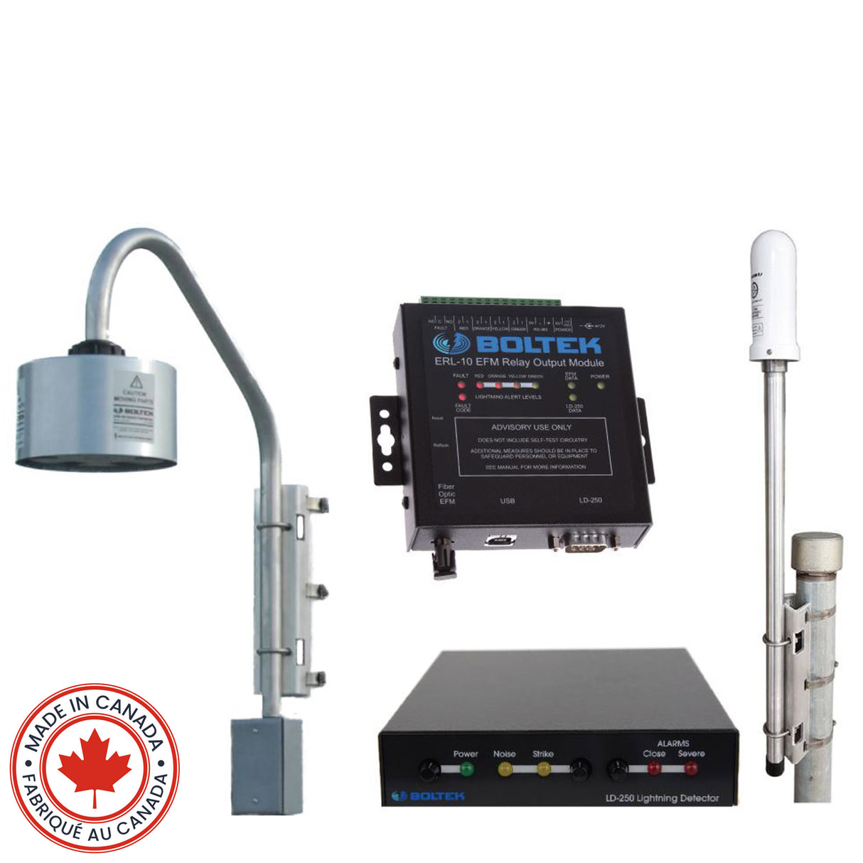 Boltek ERL10-KIT2 RS485 Dual Sensor Lightning Detection Package
