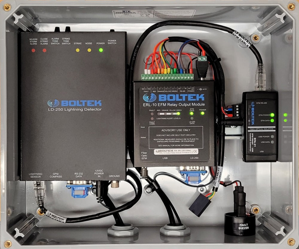 Boltek ERL10-KIT2 RS485 Dual Sensor Lightning Detection Package