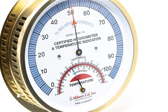 Abbeon Fischer HTAB-176 Certified Temperature and Humidity Indicator