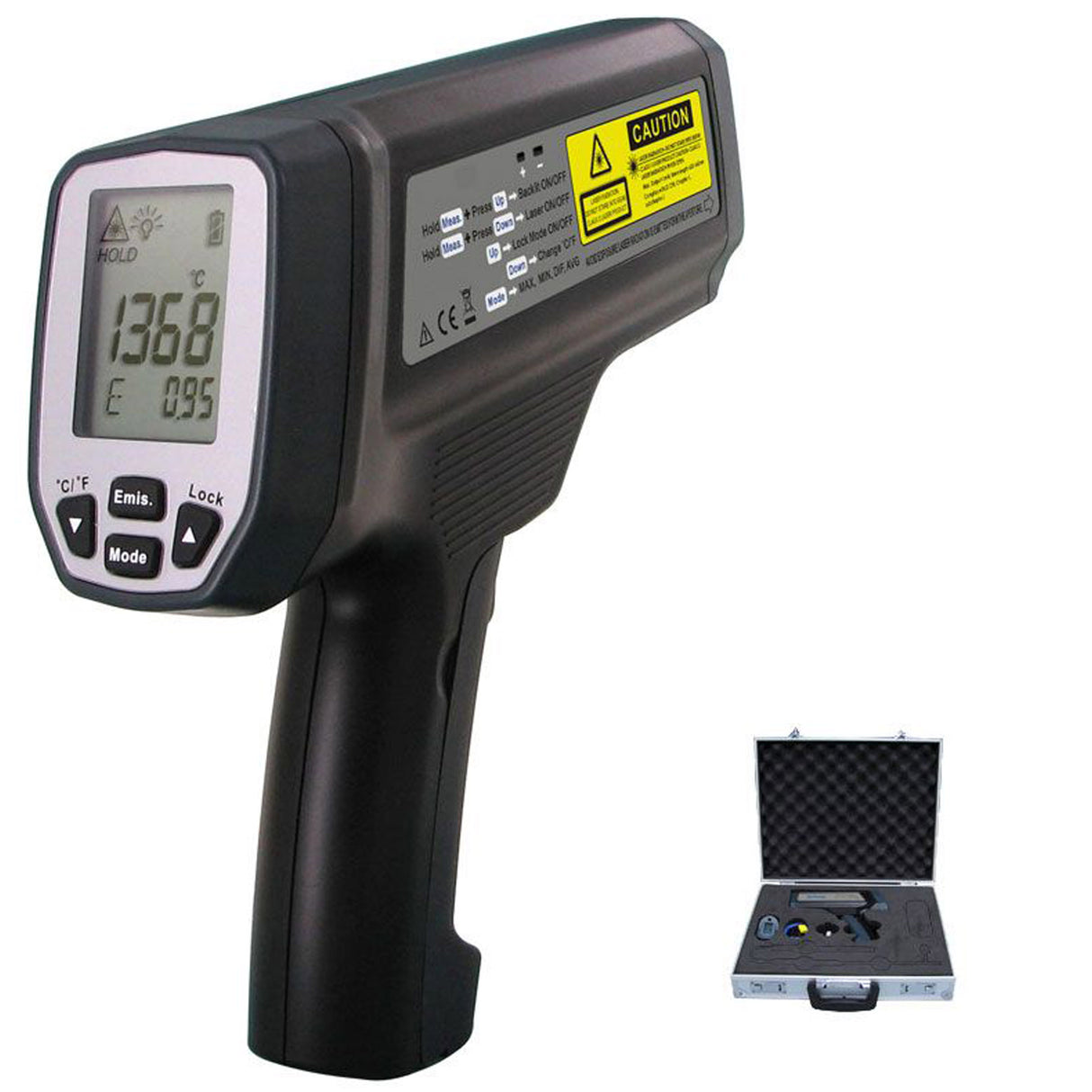 Metris Instruments IR100-2 Long Distance Dual Laser Infrared Thermometer