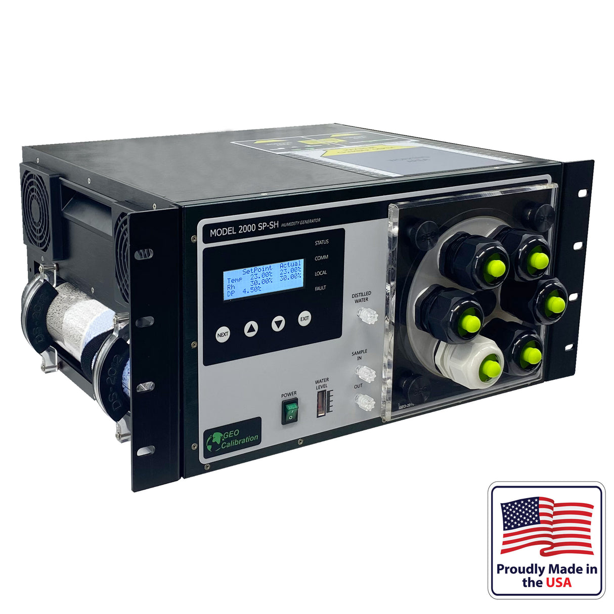 GEO Calibration Model 2000SP-SH Rack Mounted Humidity Generator