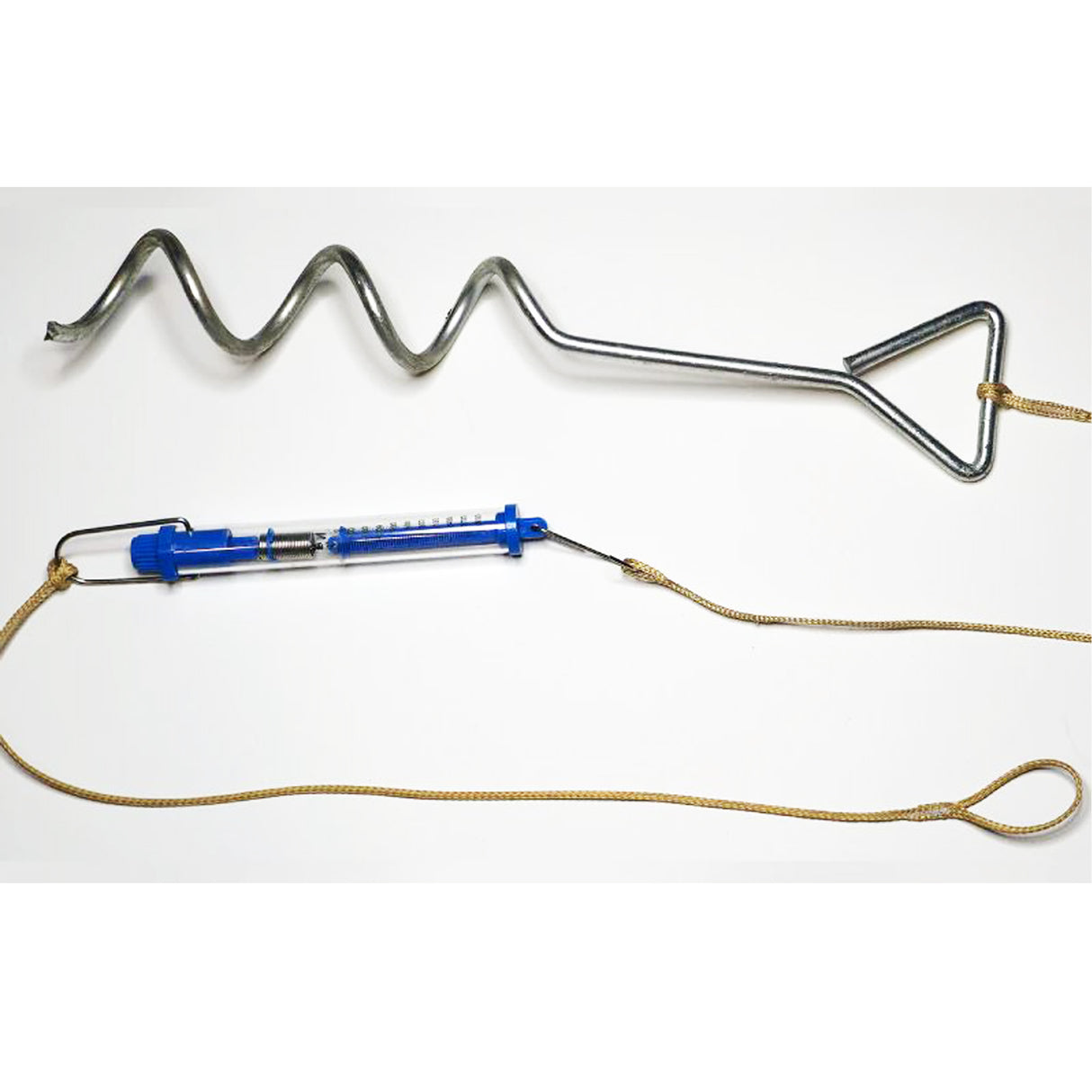 Rocketman Weather Balloon Ground Screw and Scale