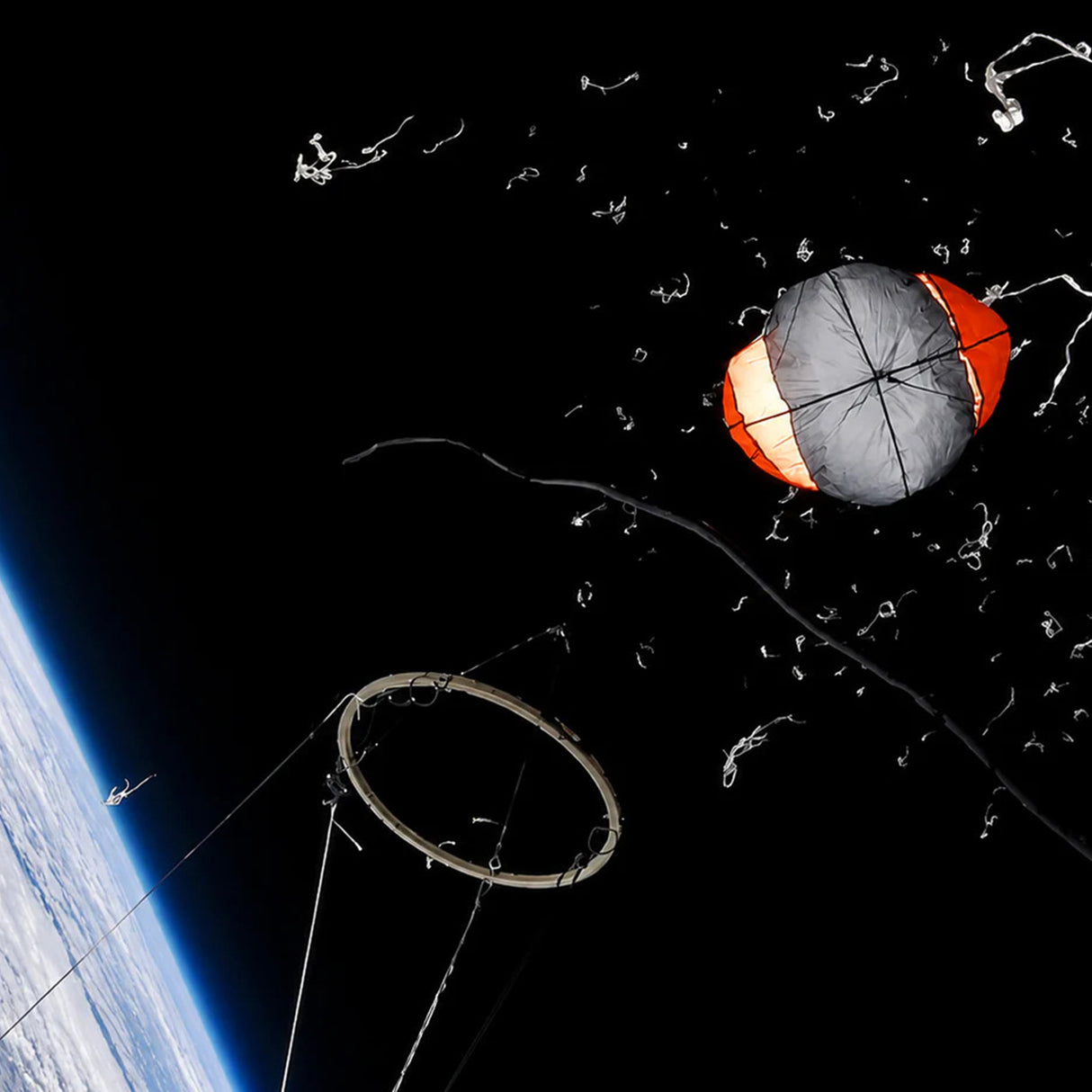 Rocketman Parachutes High Altitude Balloon Parachute