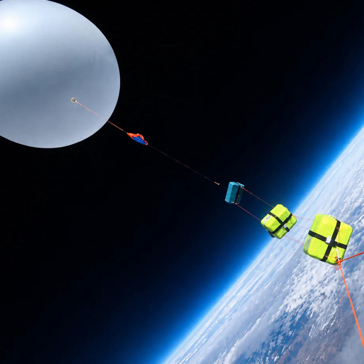 Rocketman Parachutes High Altitude Balloon Parachute