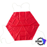 Space Trek Ripstop Nylon Rocketry Hexagon Parachute