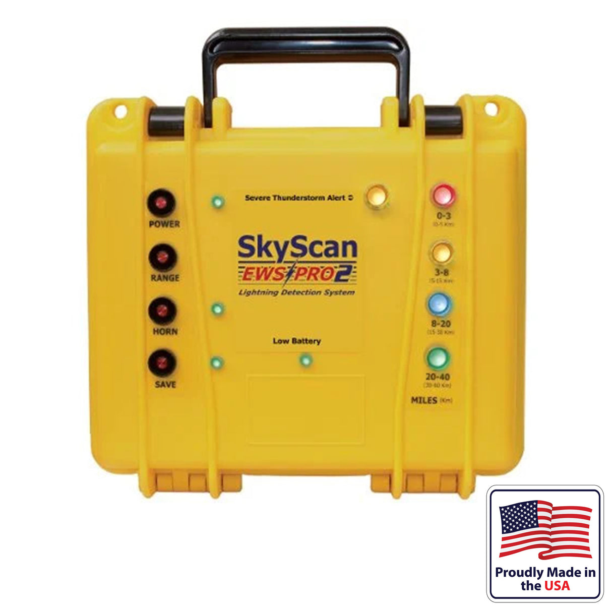 SkyScan EWS-PRO 2 Lightning Detector & Warning Device