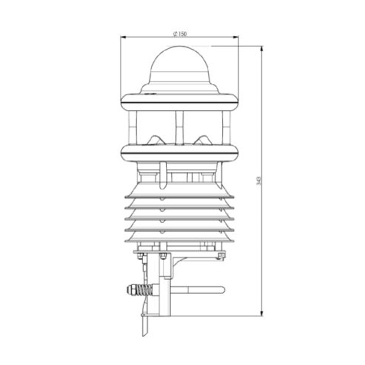 Lufft WS600-UMB Multi-Parameter Compact Weather Sensor
