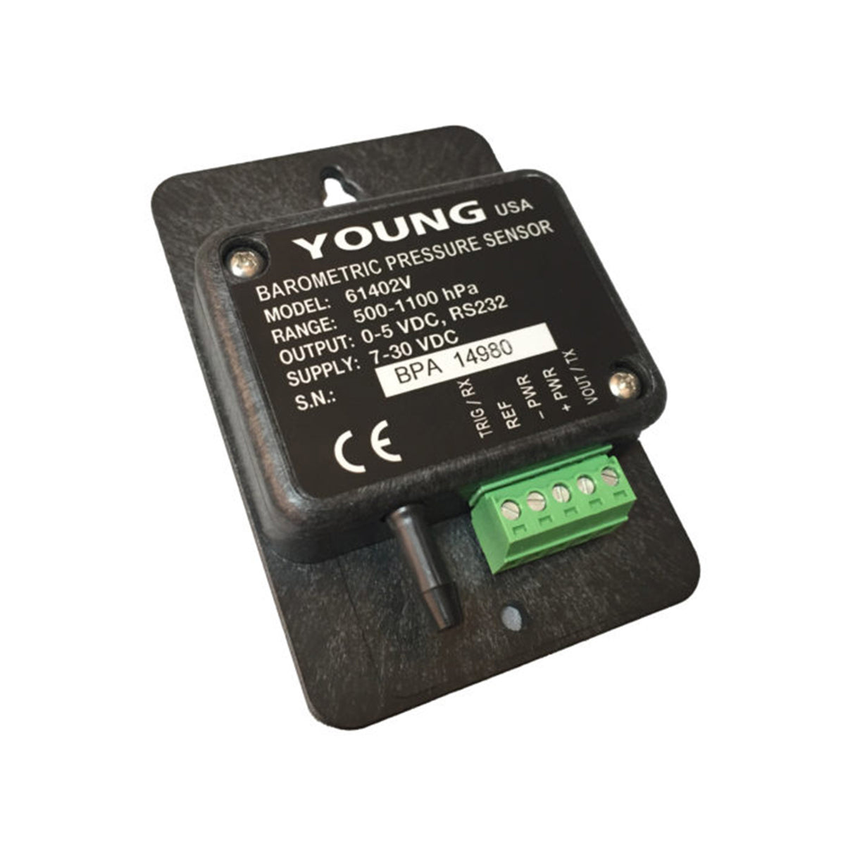 R.M. Young 61402L Barometric Pressure Sensor, 4-20mA